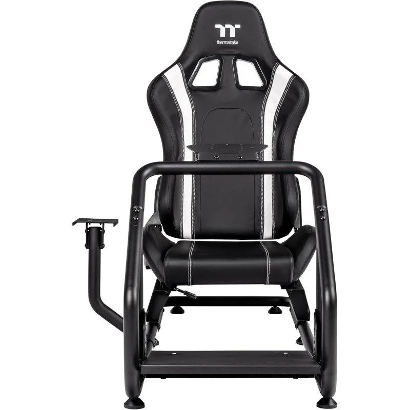 Thumbnail 1 de Thermaltake GR300 Racing Simulator Cockpit Aluminium Negro: cockpit de aluminio para simracing