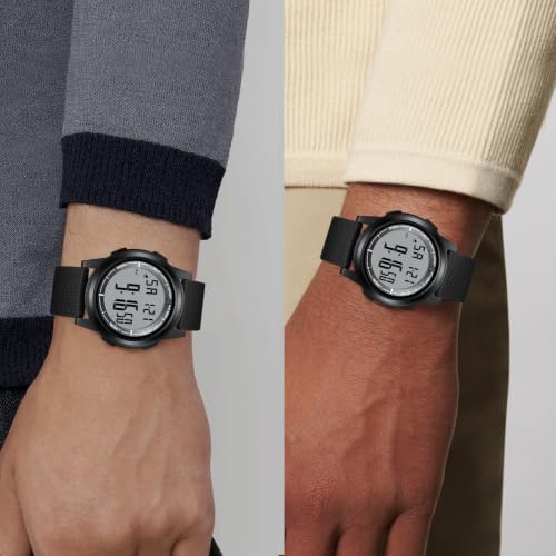 Detalle de HANPOSH Orologio Digitale Uomo Sottile Impermeabile LED: stile sportivo e funzioni essenziali