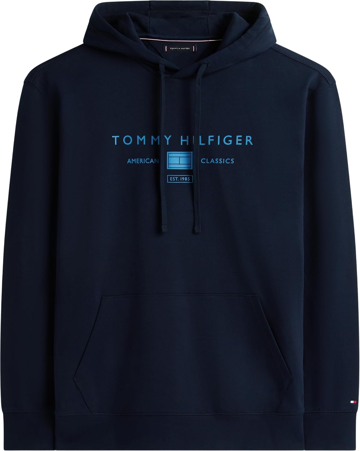 Detalle de Tommy Hilfiger BT-Brand L0ve TR Mono Stck HDY-b Felpa con Cappuccio e Zip Uomo