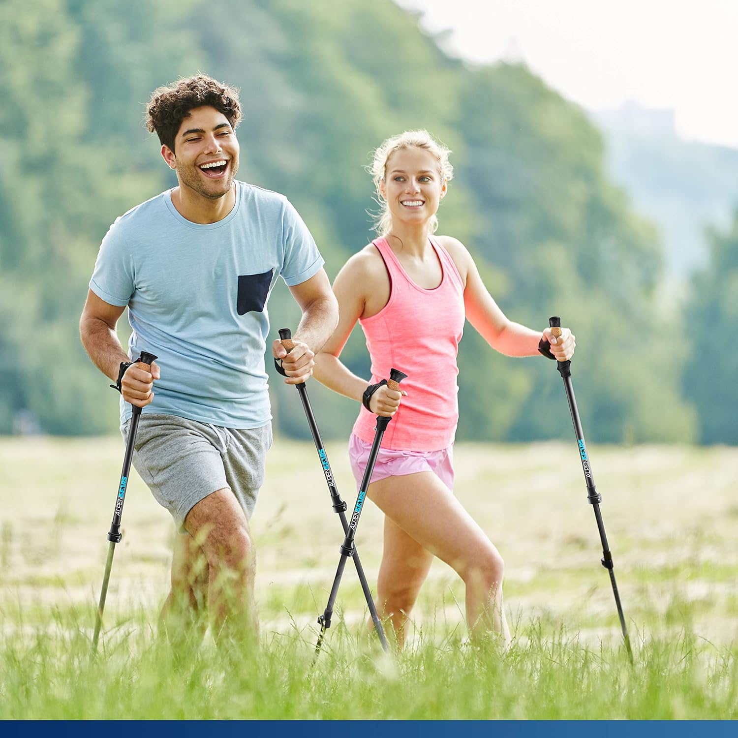 Thumbnail 6 de Cuscinetti in gomma per bastoni Nordic Walking e trekking – 14 pezzi, adatti a asfalto, ghiaia e montagna