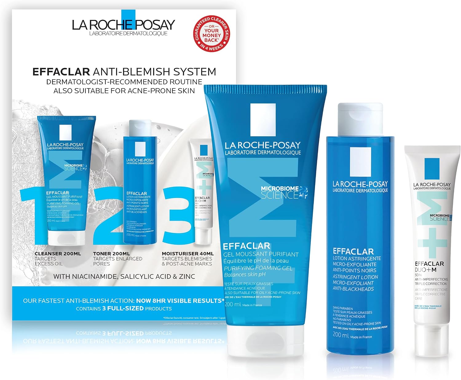 Detalle 2 de La Roche-Posay Effaclar Anti-Breakout 3-Step Kit