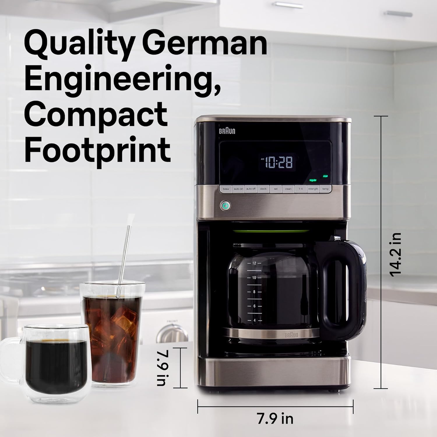 Thumbnail 2 de Braun BrewSense 12-Cup Drip Coffee Maker