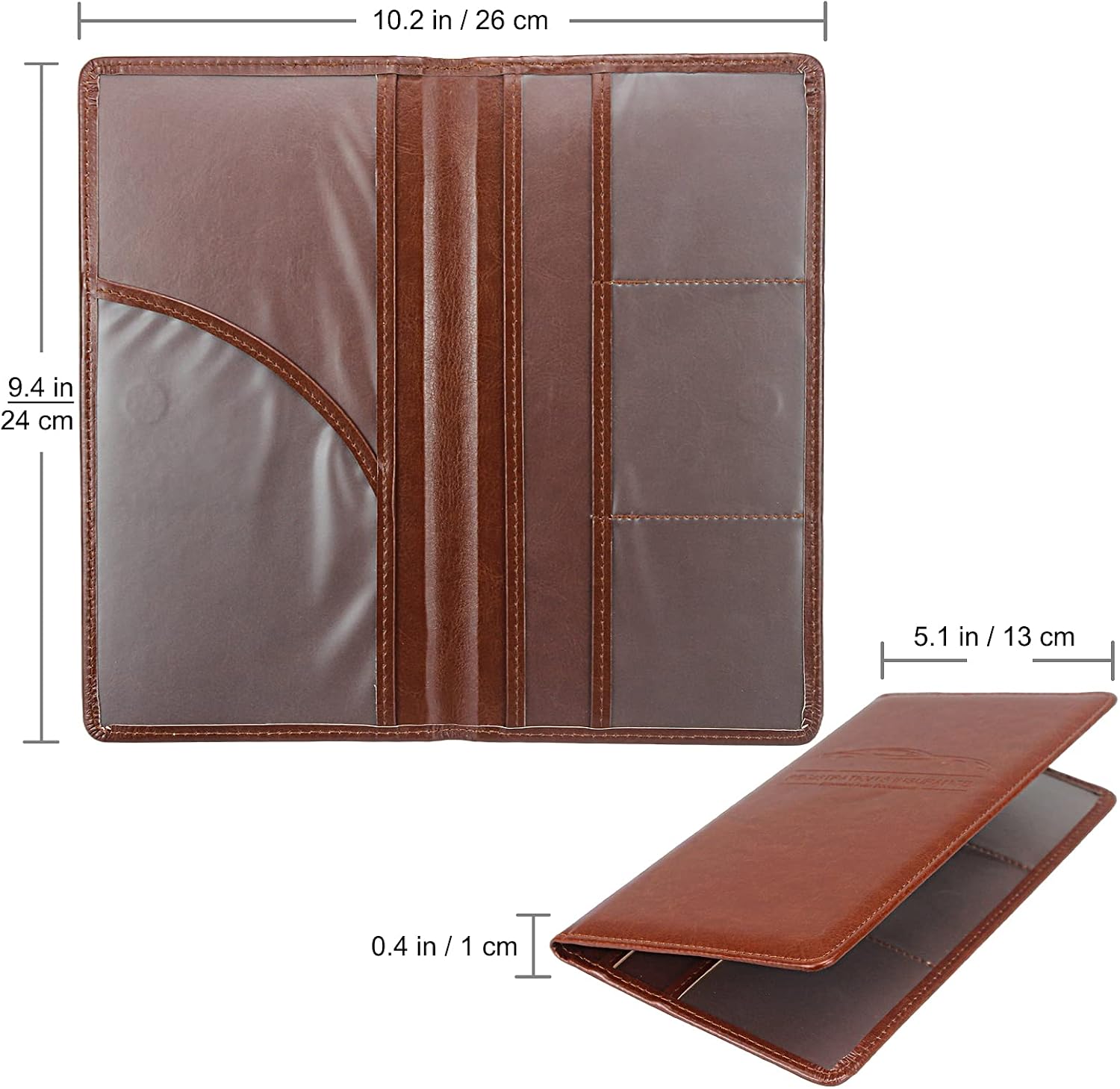 Thumbnail 1 de LumiMokki Premium Car Registration Card Holder