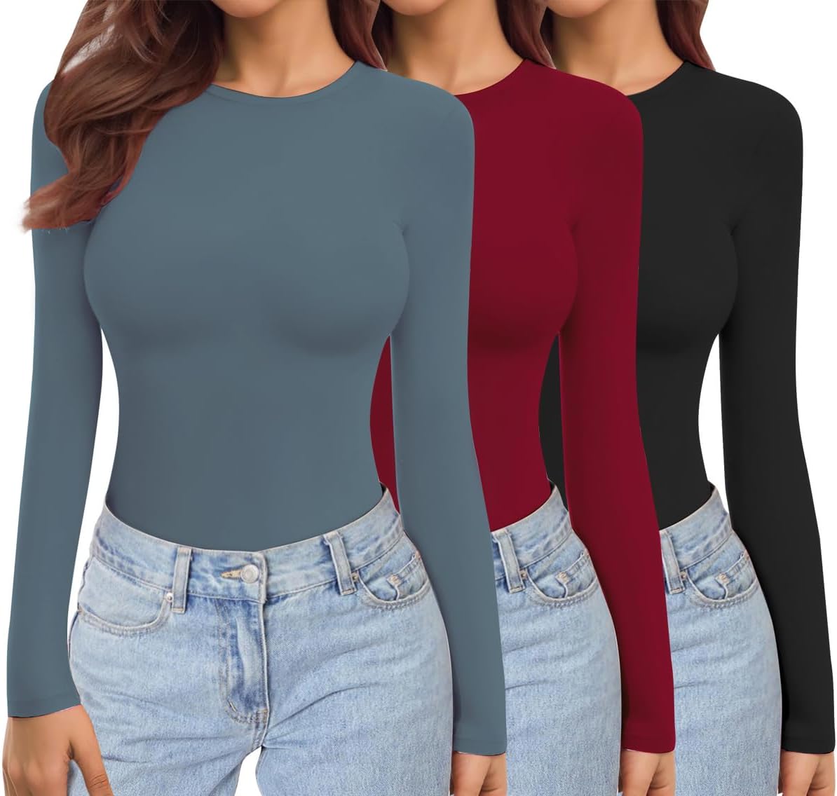 Thumbnail 6 de Ekouaer Maglie termiche donna 3 pezzi XS-XXL
