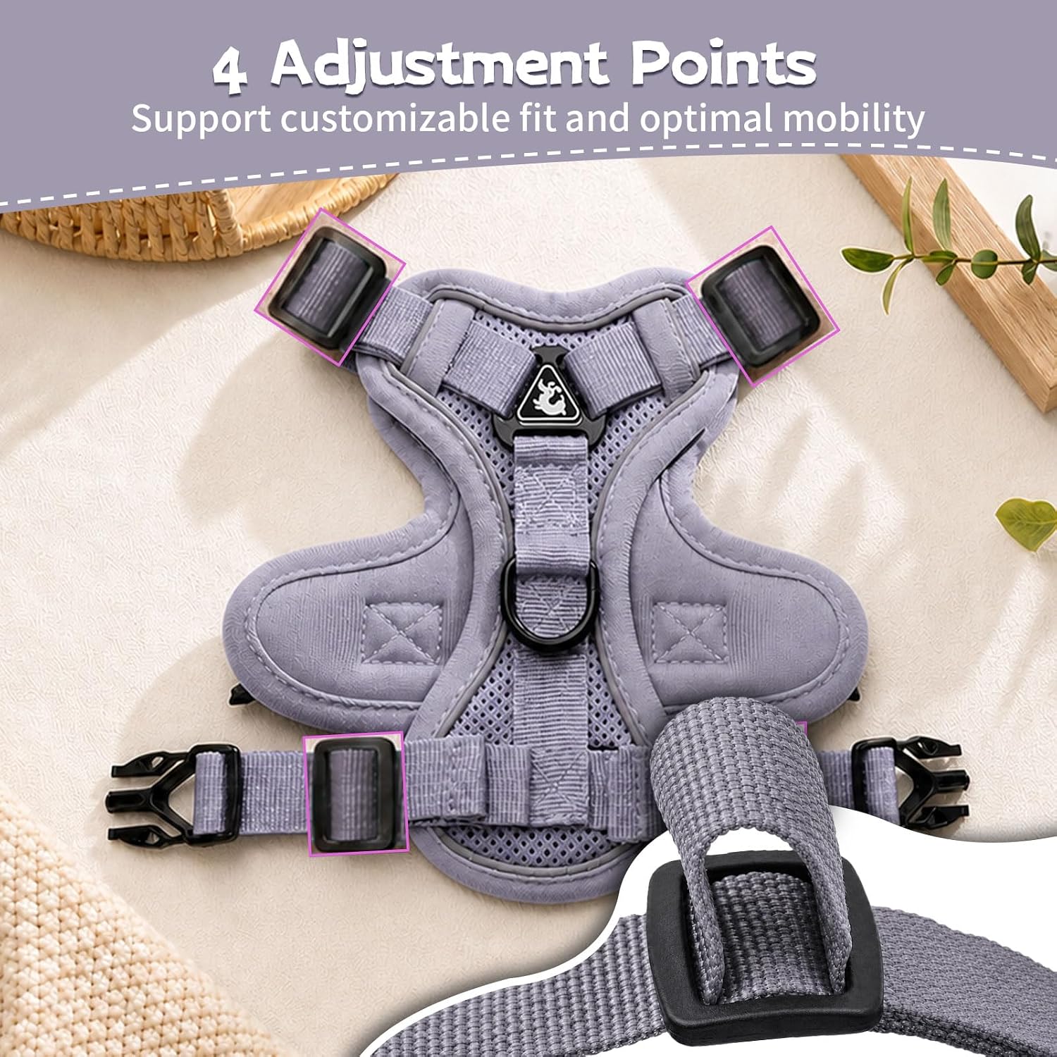Detalle de Cat Harness and Leash Set M