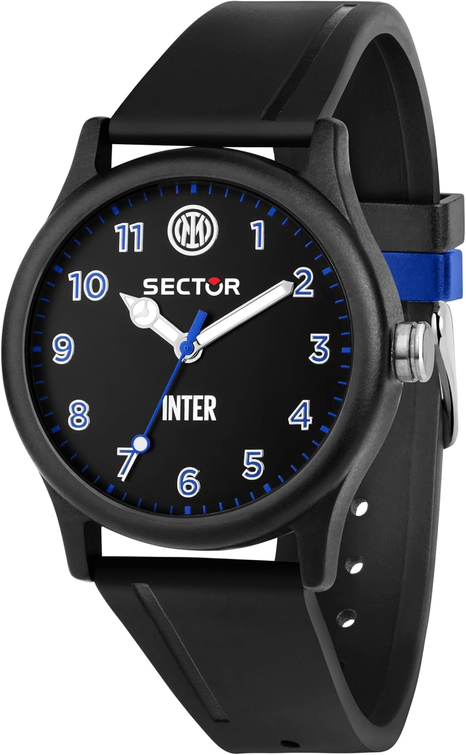 Detalle de Sector No Limits Orologio Uomo Solo Tempo 41 mm – Edizione Speciale INTER Collection EX-Q per Club