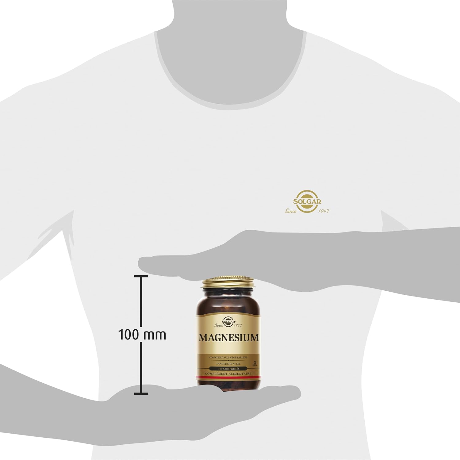 Thumbnail 6 de Solgar Magnésium Bisglycinate – Sommeil et Fatigue, 100 comprimés