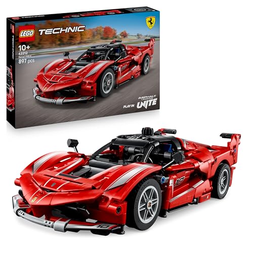 Detalle de LEGO Technic Ferrari FXX K (42212): Maqueta de Carreras con Motor V12 y Pistones Móviles