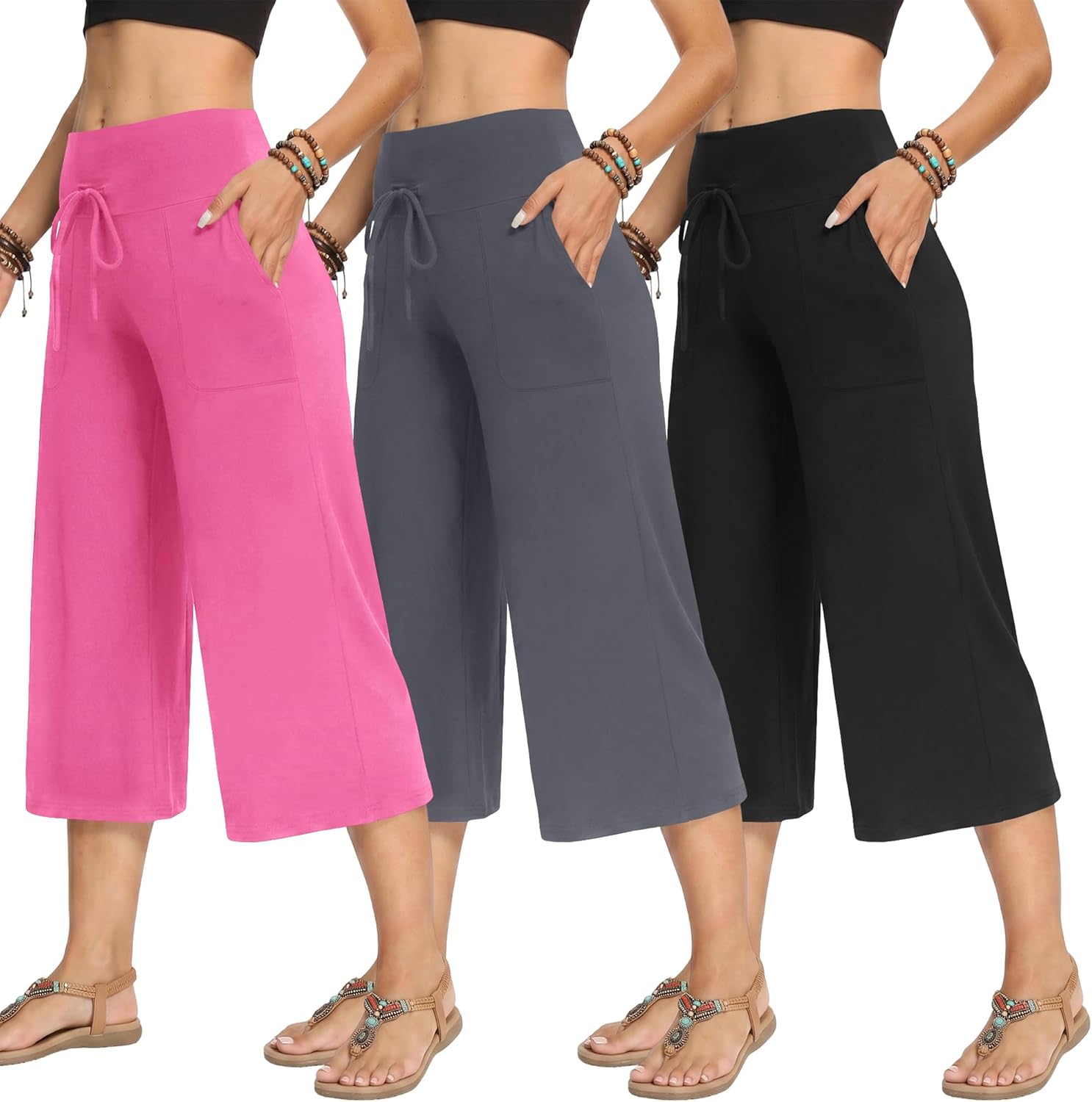 Thumbnail 6 de TNNZEET 3-Pack Wide Leg Pants