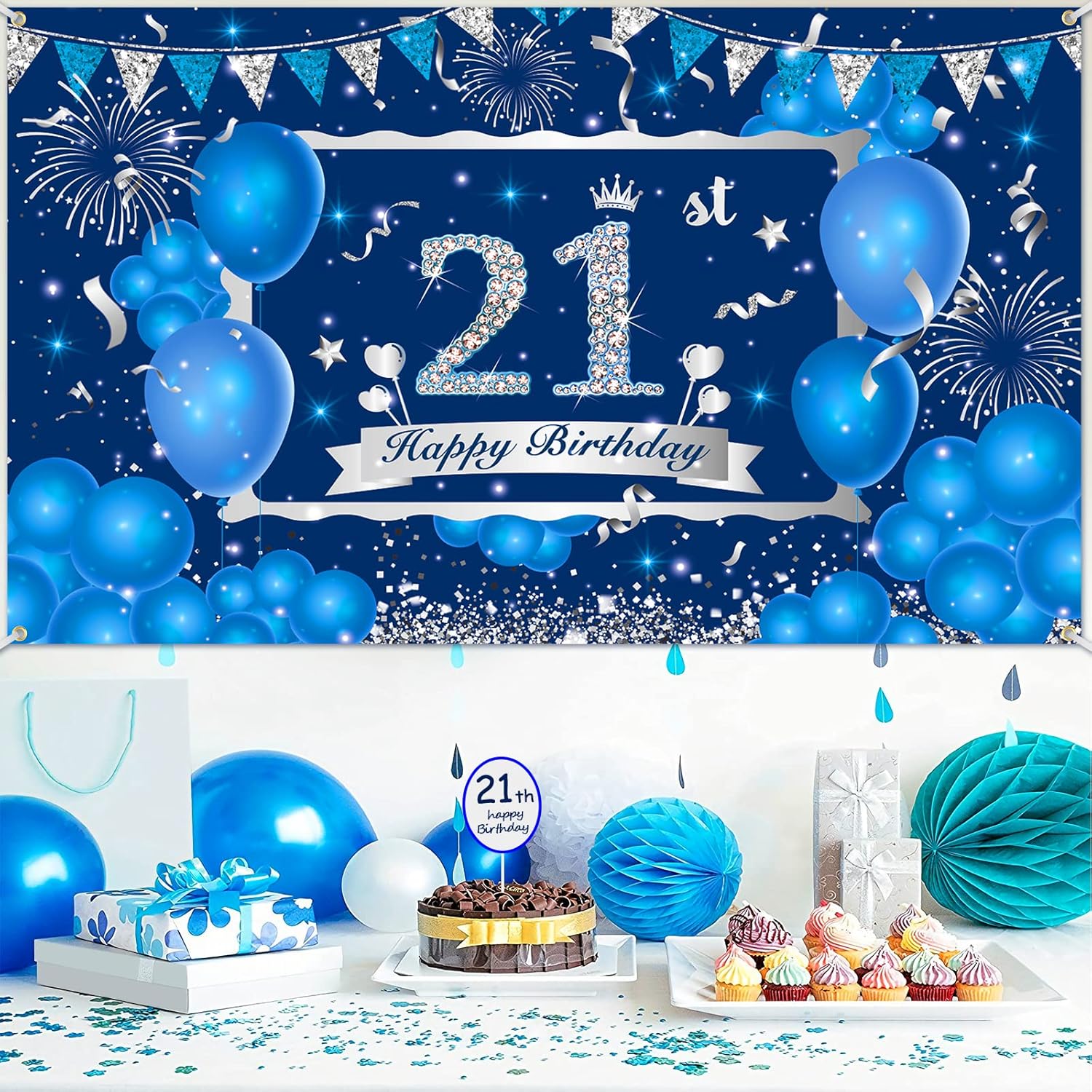 Thumbnail 6 de RUMIA Geburtstag Banner 180×110 cm 🎈