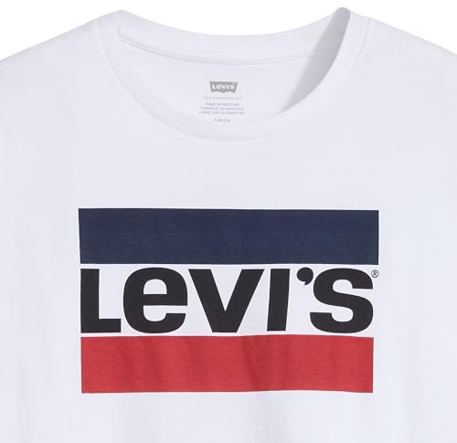 Detalle de Levi's The Perfect Tee Donna White M - T-shirt sporty dal taglio regolare
