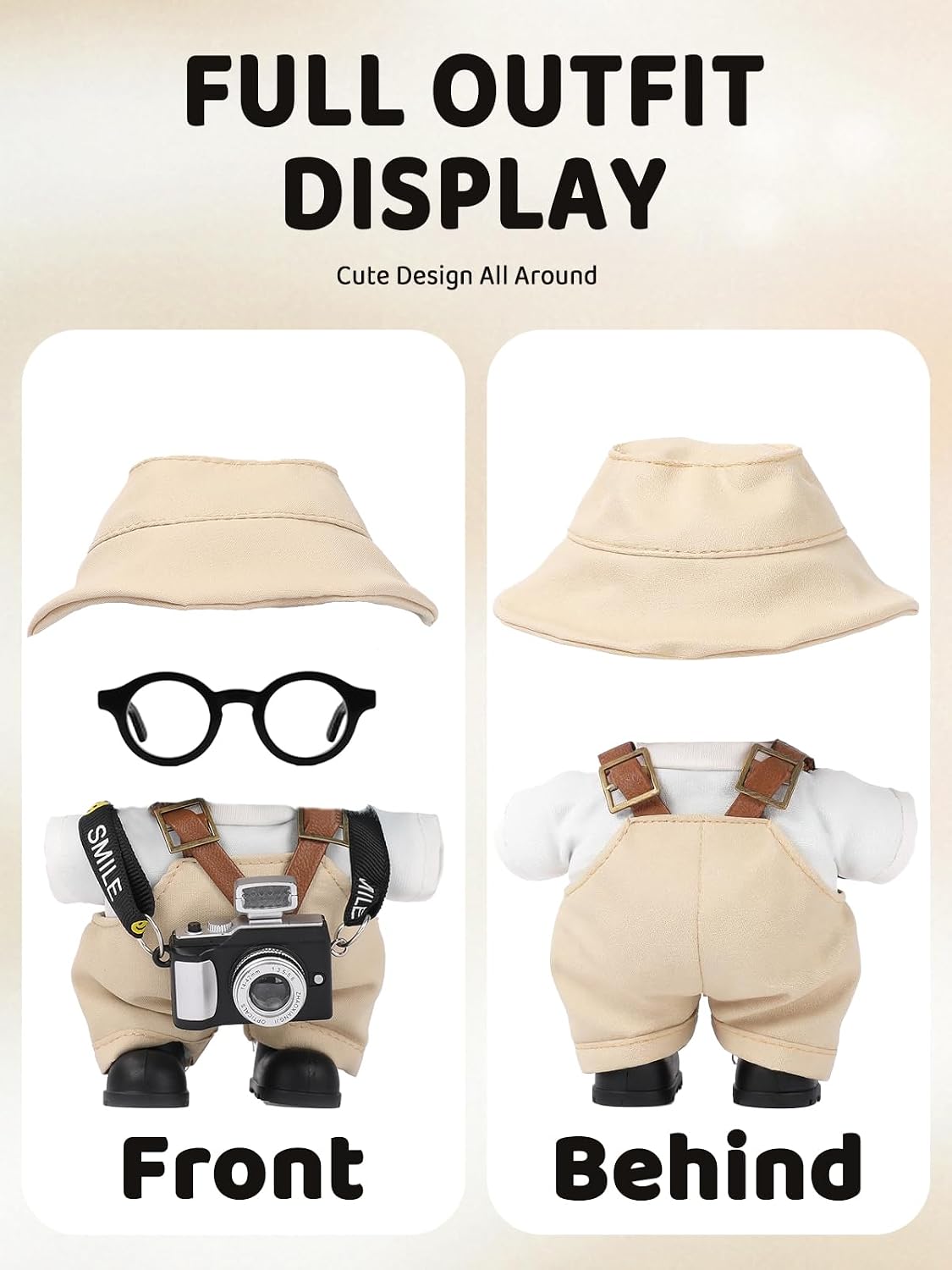 Thumbnail 4 de VVQUI LABUBU 17cm Doll Outfit 17 cm