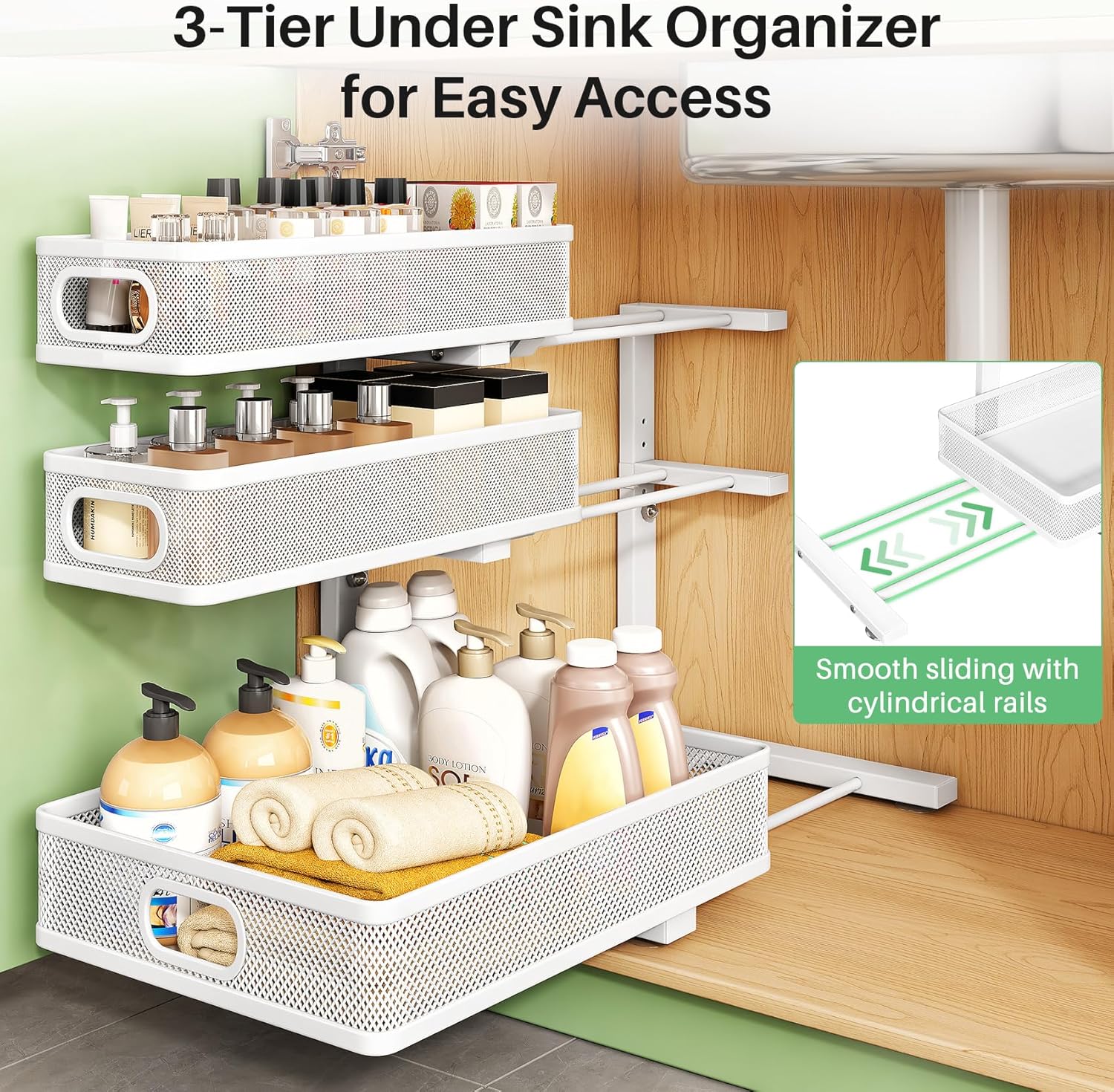 Thumbnail 6 de Kitstorack Under Sink Organizer 2-Pack