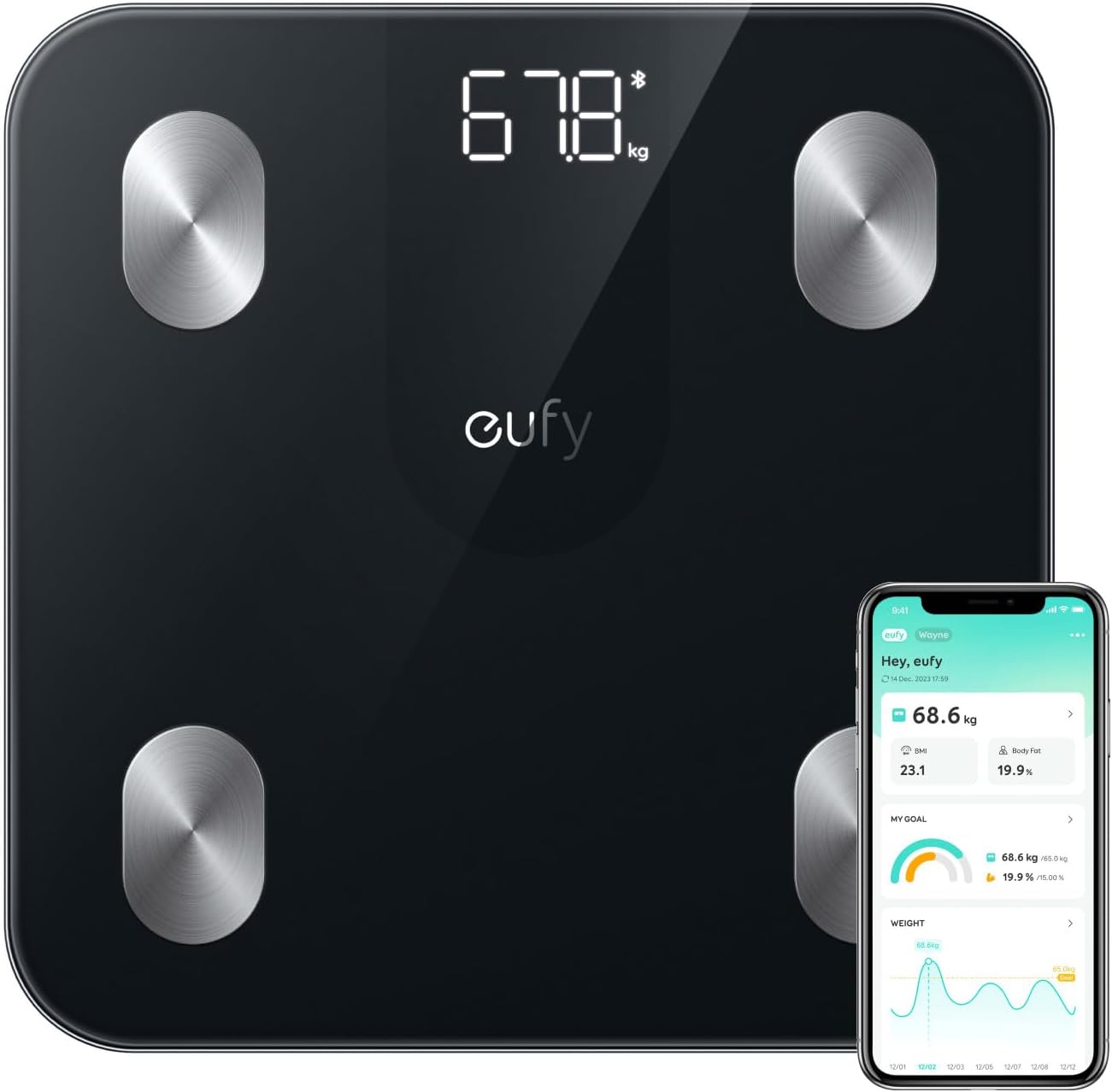 Thumbnail 6 de eufy A1 Smart Scale 26cm digital