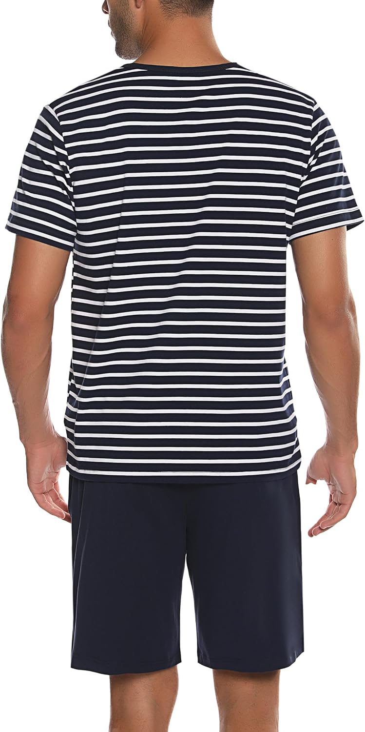 Detalle 2 de Leversic Conjunto de pijama hombre 95% algodón