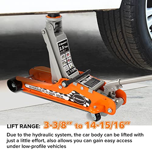 Thumbnail 6 de Donext Cric de Sol en acier 2,5 tonnes 🚧