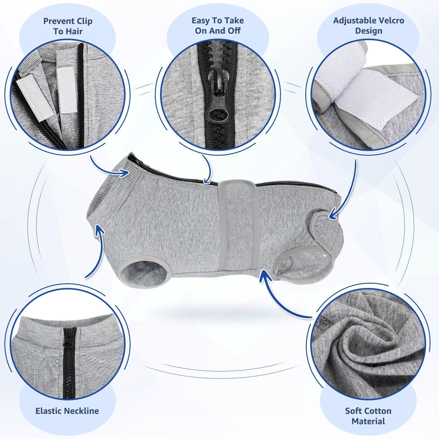 Thumbnail 4 de Eyein Dog Surgery Recovery Suit L