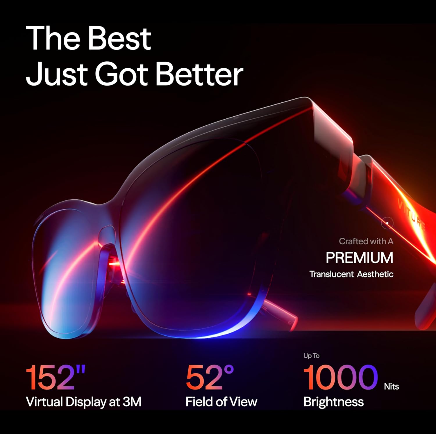 Thumbnail 1 de VITURE Luma Pro AR/XR Glasses — 152" Ultra Sharp 1200p Display