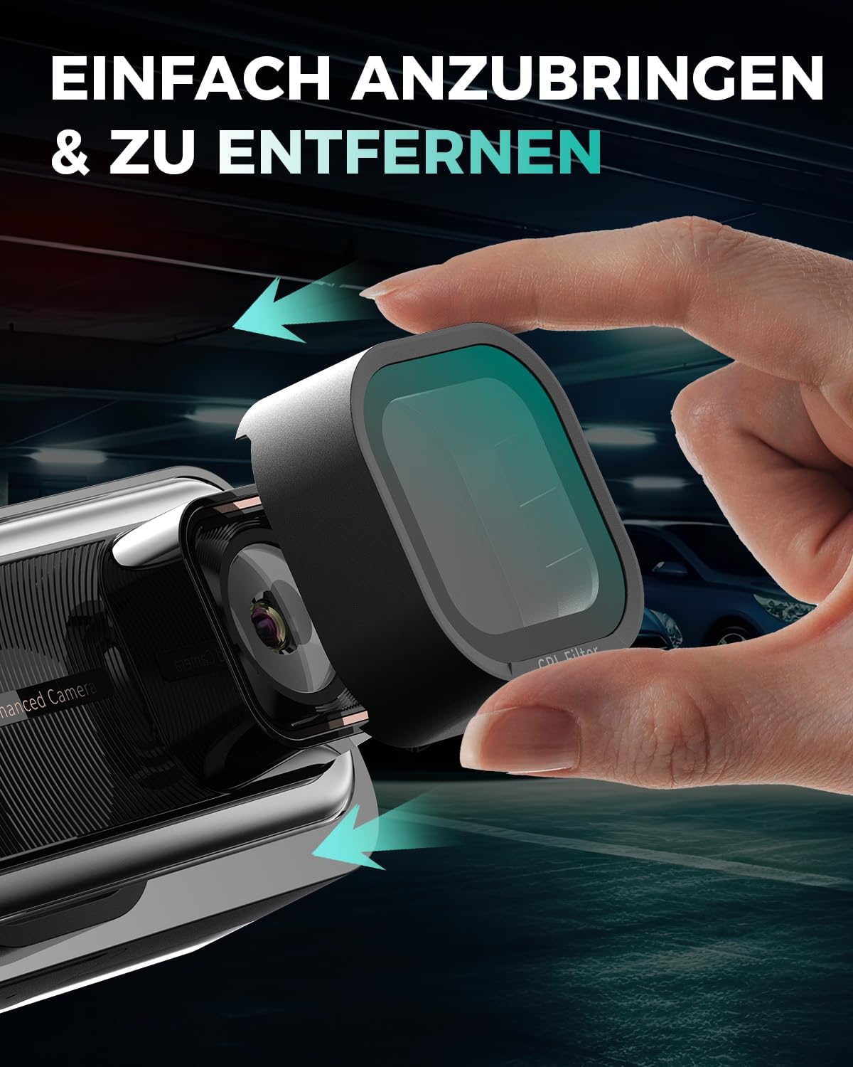 Thumbnail 4 de BOTSLAB CPL-Polarisationsfilter für Dual Dashcam G980H