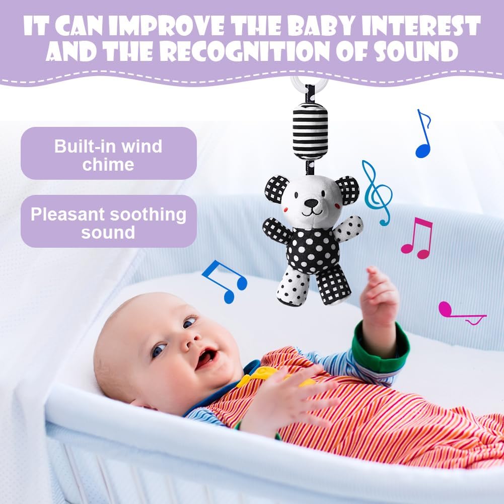 Thumbnail 4 de Aolso Baby pram pushchair hanging rattle set