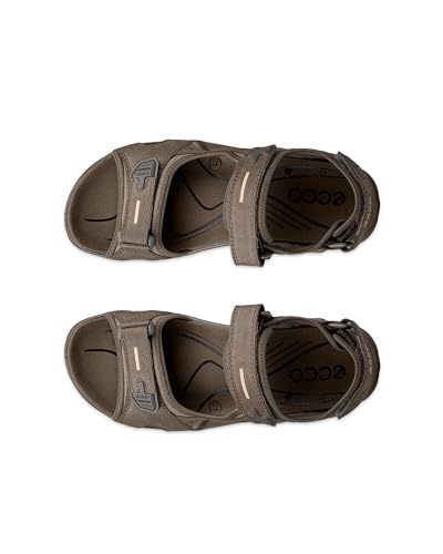 Detalle de ECCO Herren OFFROAD YUCATAN Braun 43 – Robuster Offroad-Schnürschuh mit RECEPTOR-Technologie