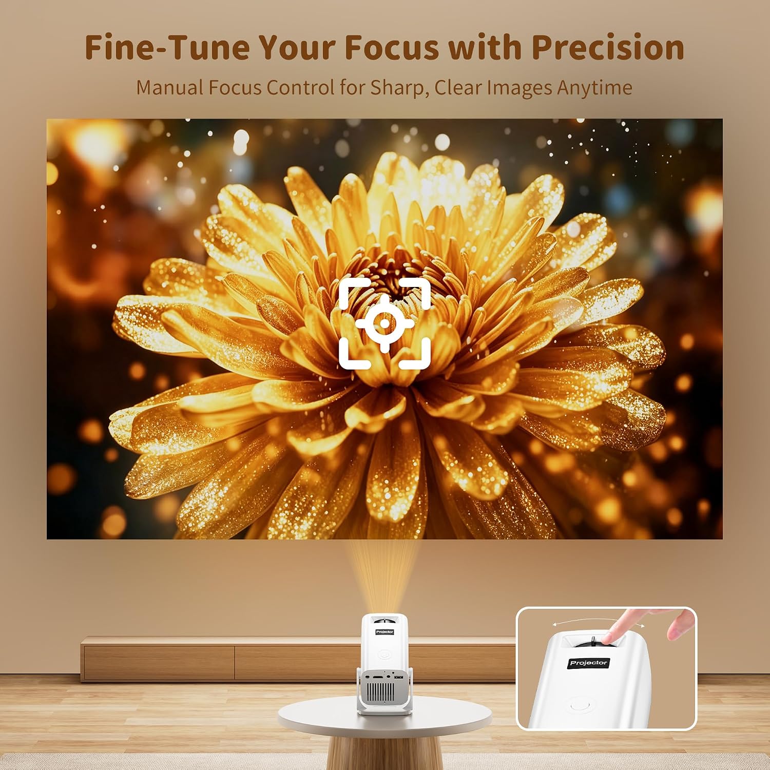 Detalle 2 de Mini Projector with 4K Input Support