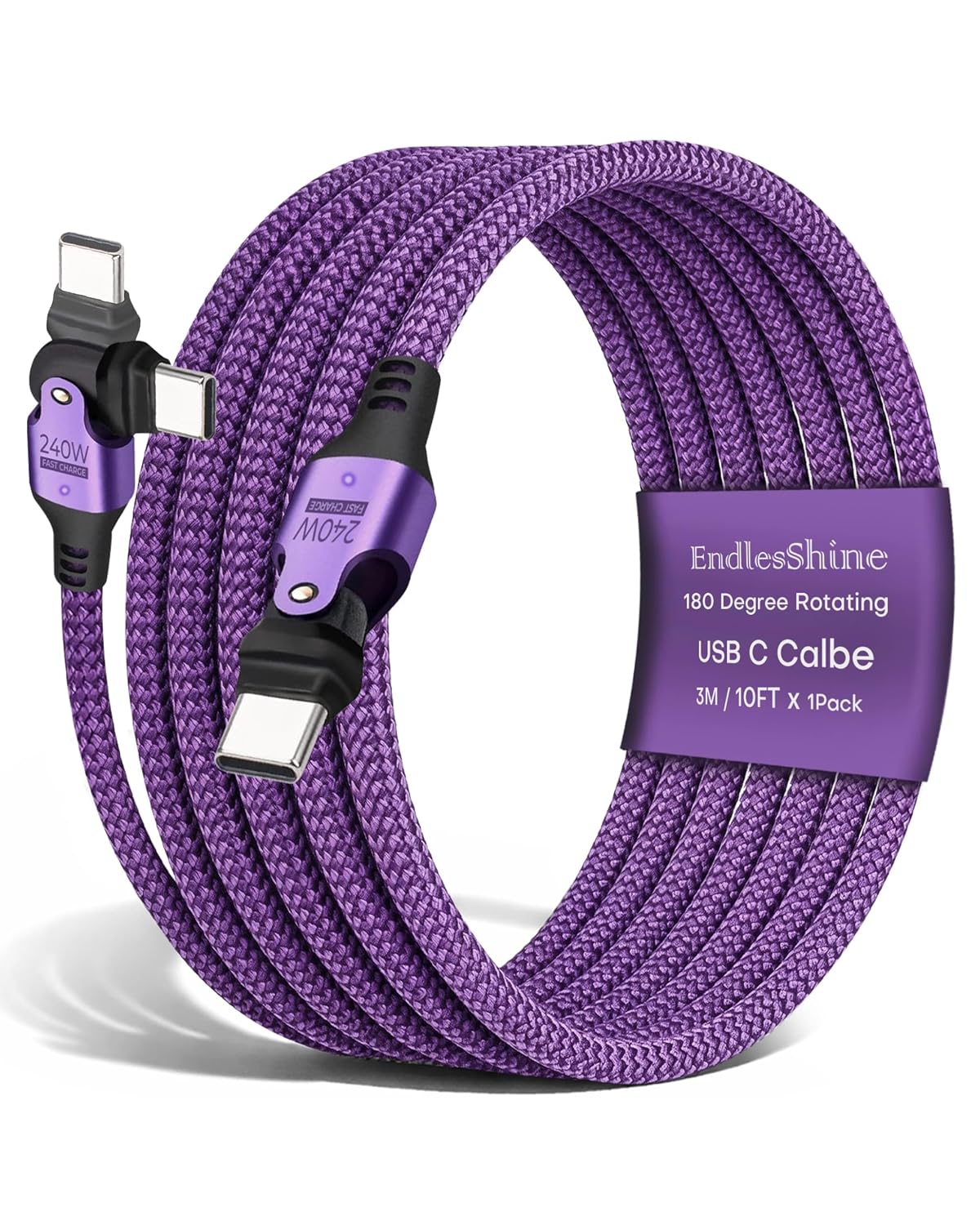 Detalle de EndlesShine USB-C to USB-C Cable, 10 ft