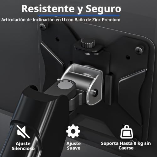 Detalle de BONTEC soporte para monitor de 13-32 pulgadas