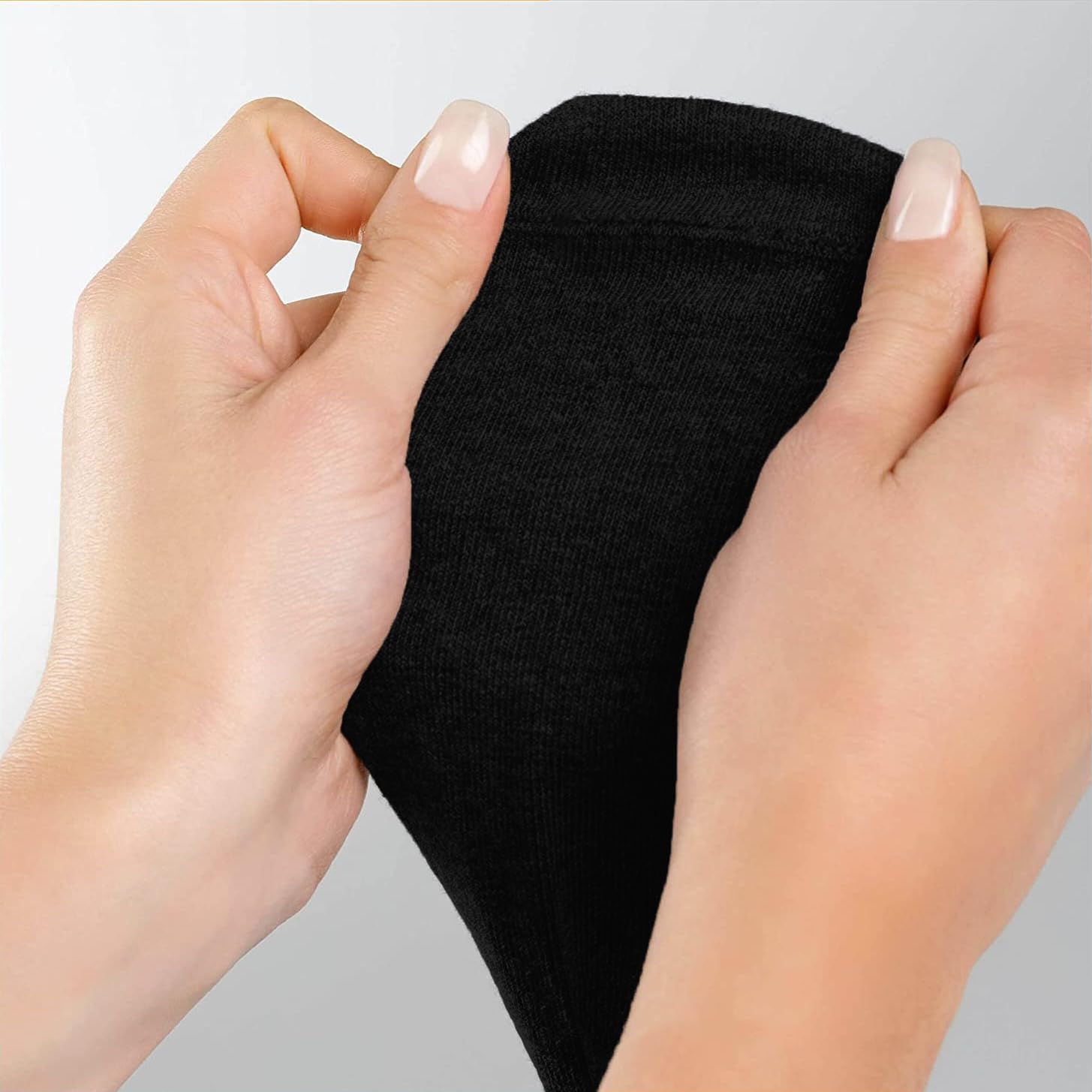 Detalle 2 de Dafi Soft Diabetic Extra Wide Socks (6 Pairs) – Cotton, Seamless Toe, Made in Turkey
