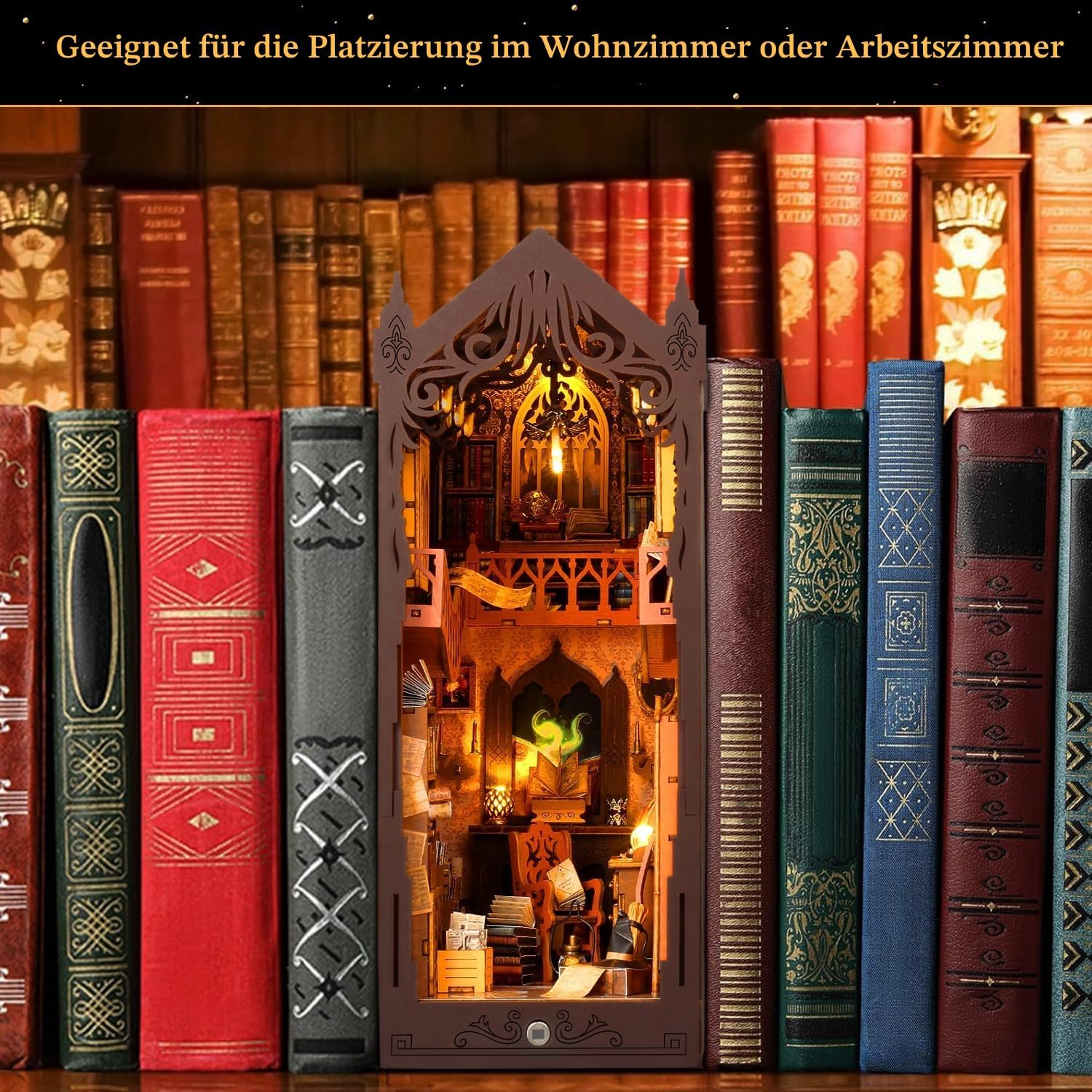 Detalle 2 de shrike book nook DIY Buchstützen ab 14