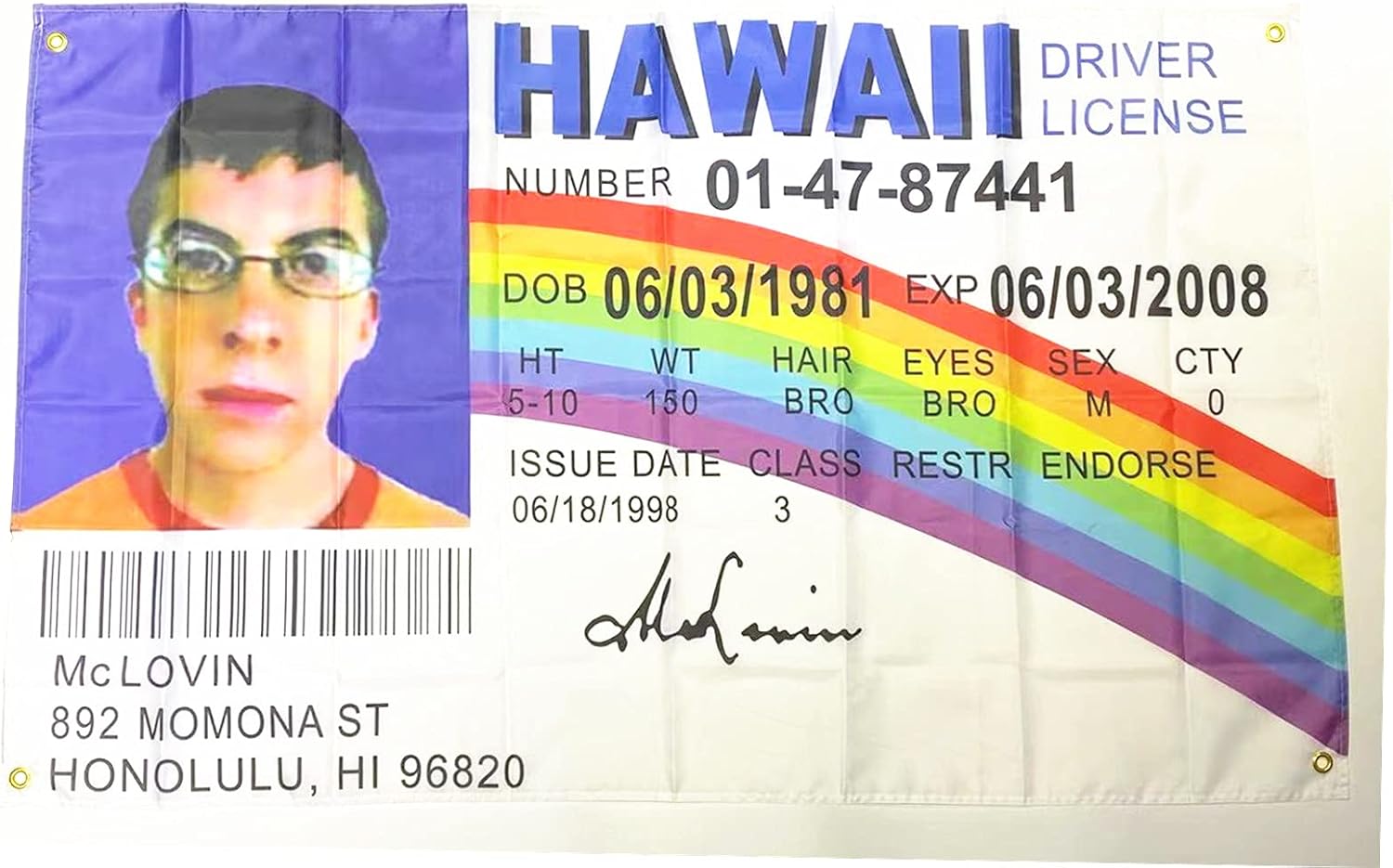Lixure McLovin Flag
