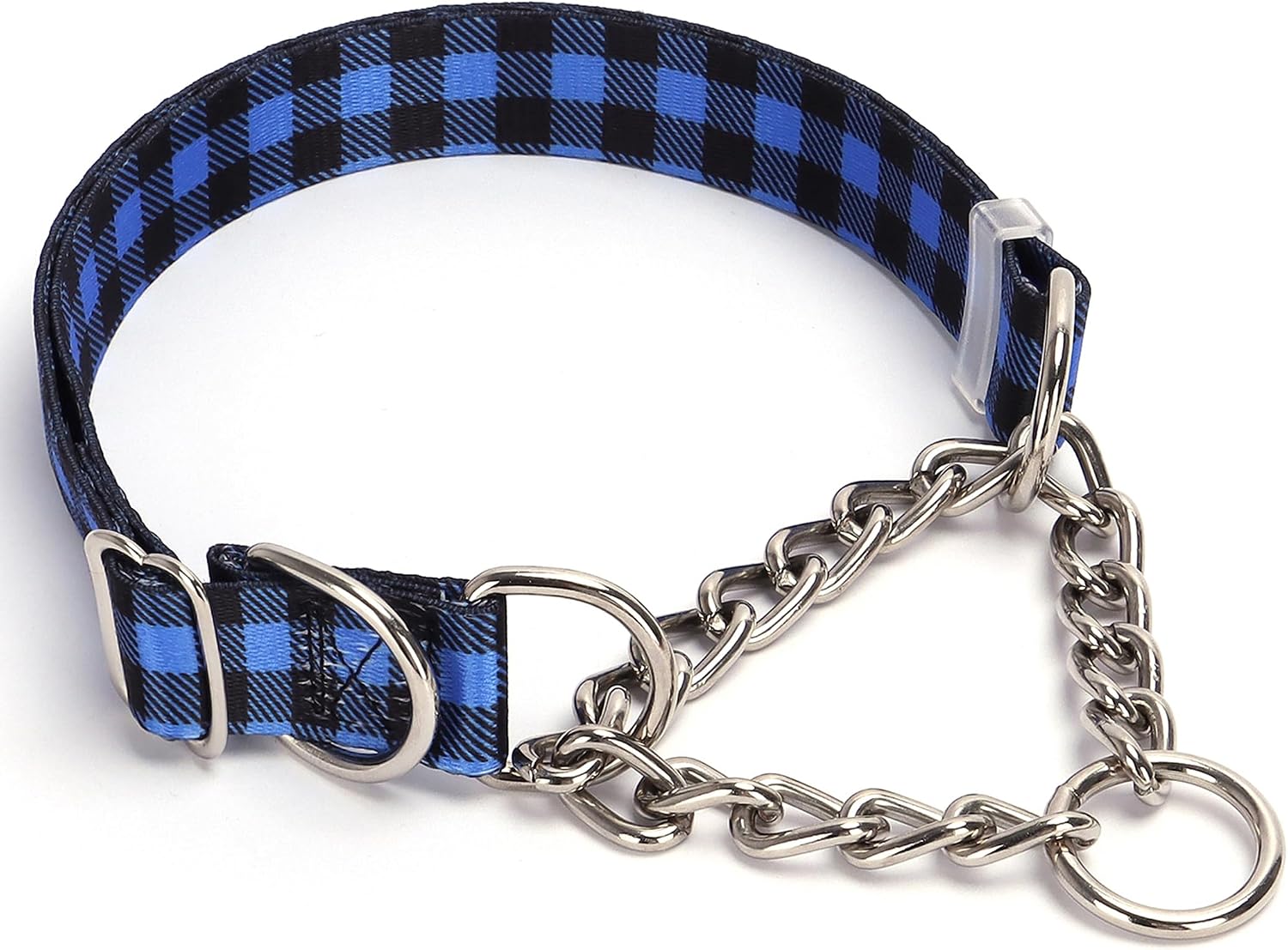 Detalle de Martingale Dog Collar, Plaid Large