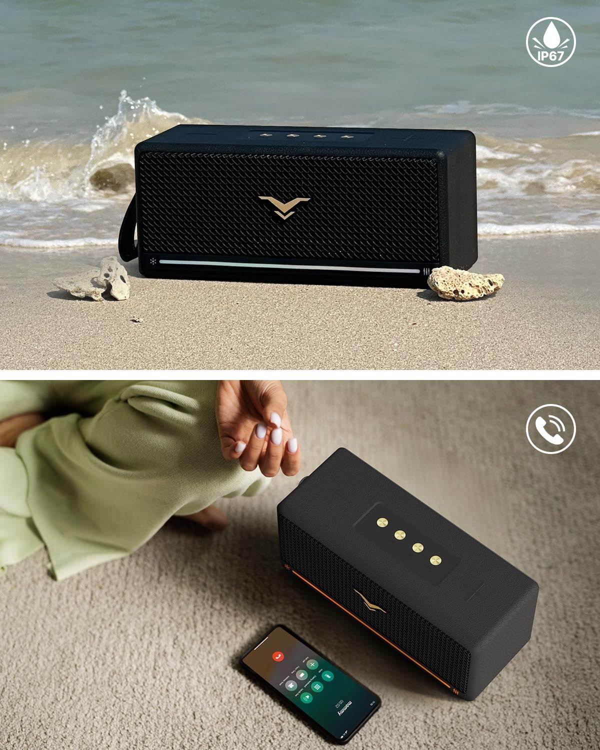 Detalle 2 de Bluetooth Lautsprecher 50W Kabellos IP67