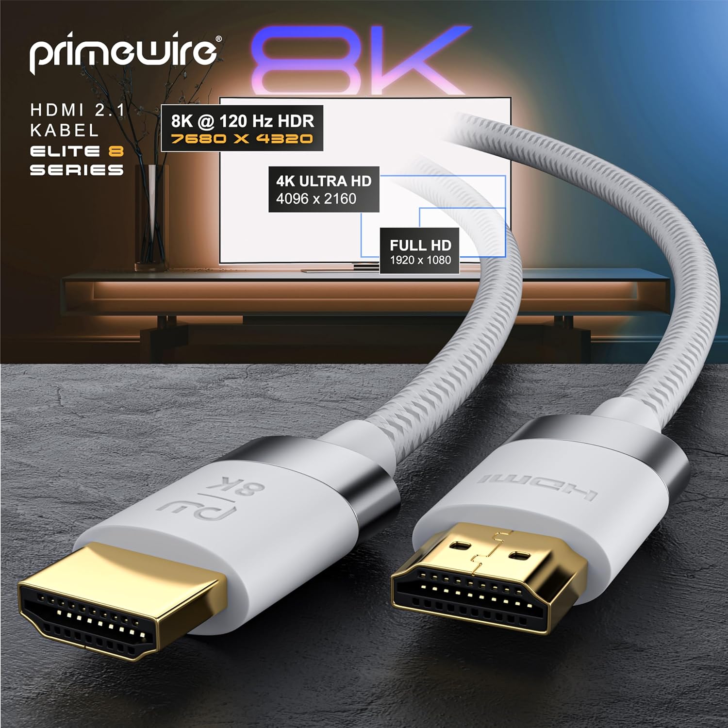 Thumbnail 5 de CSL HDMI Kabel 8K/4K 2m
