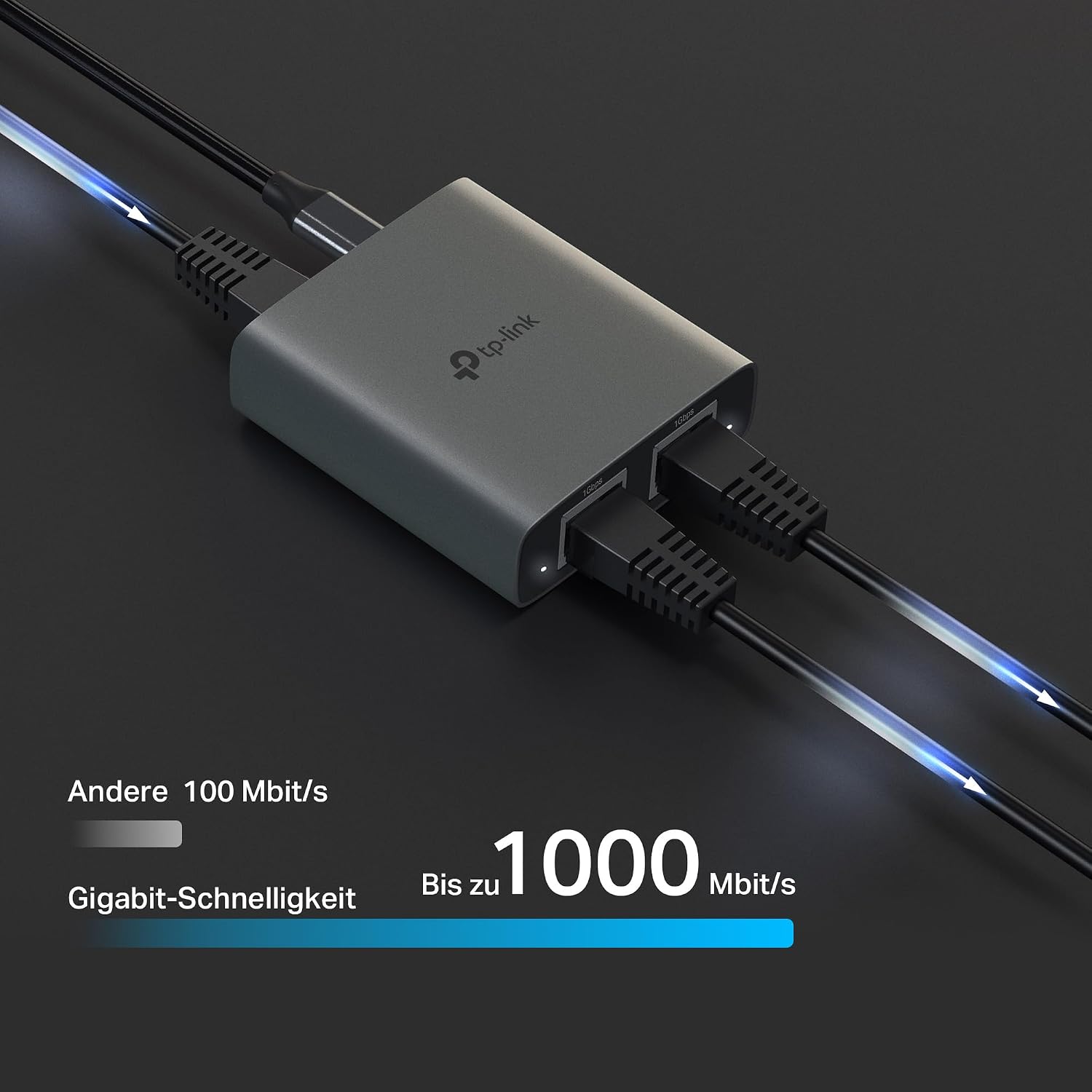 Detalle 2 de TP-Link EH210 LAN Splitter 1 auf 2 1000 Mbit/s
