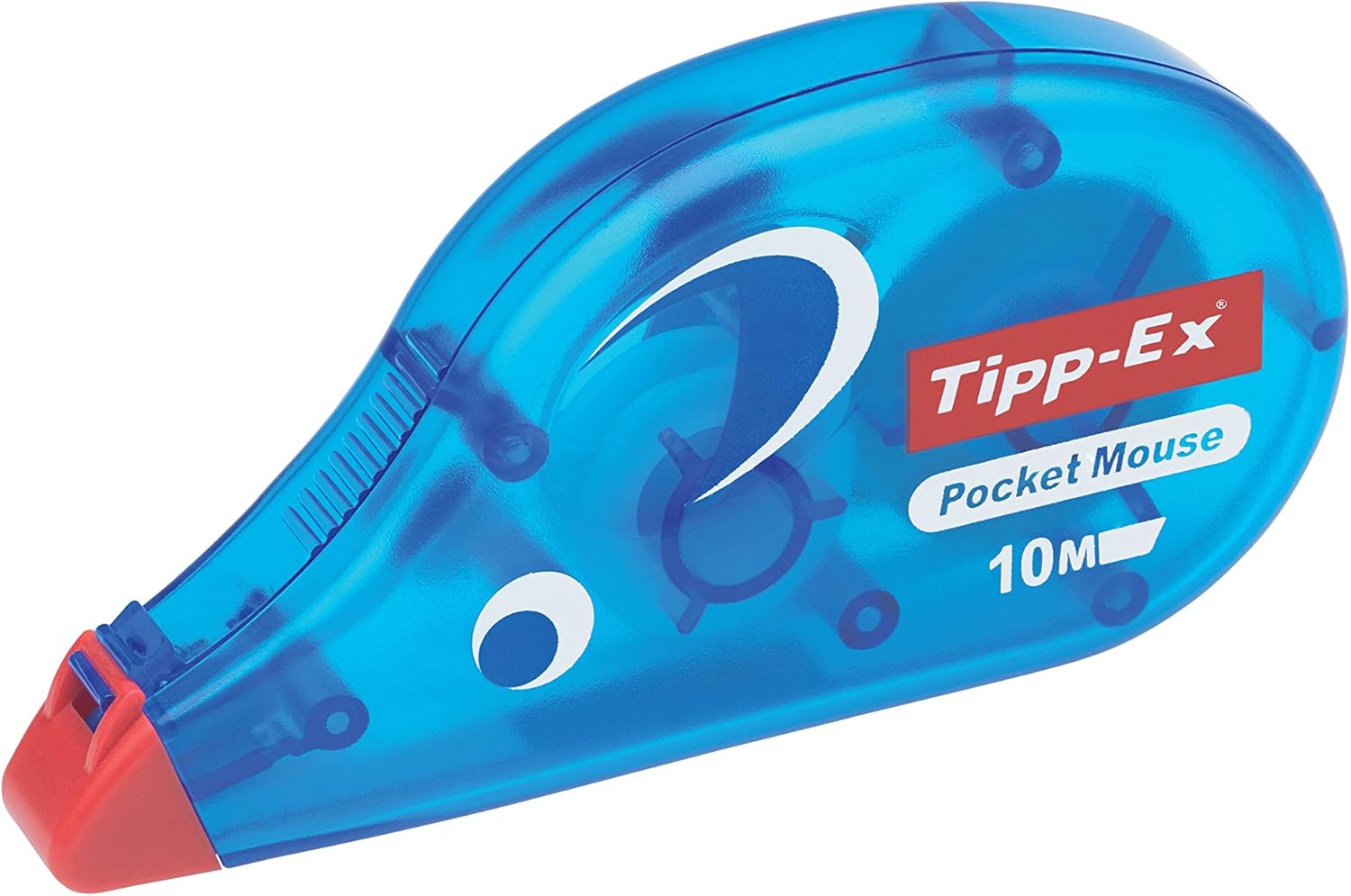 Detalle de Tipp-Ex Korrekturroller Pocket Mouse mit Schutzkappe – 10 m x 4,2 mm, 10er-Pack