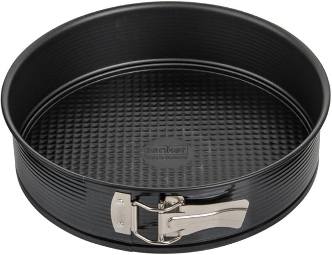 Zenker Black Metallic Molde Repostería 🍰 Doble Base 28cm