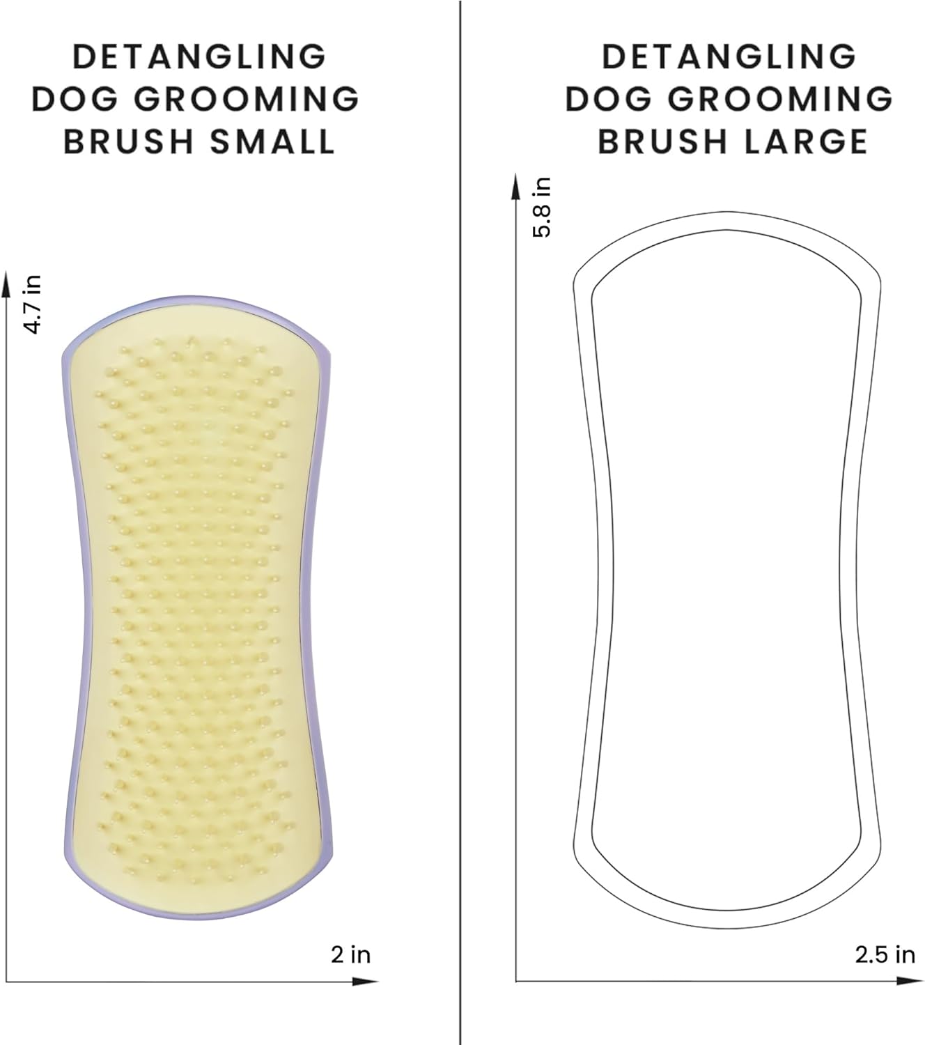 Detalle 2 de Tangle Teezer Piccolo Pet Teezer: Spazzola indicata per sciogliere i nodi dei pelosini domestici