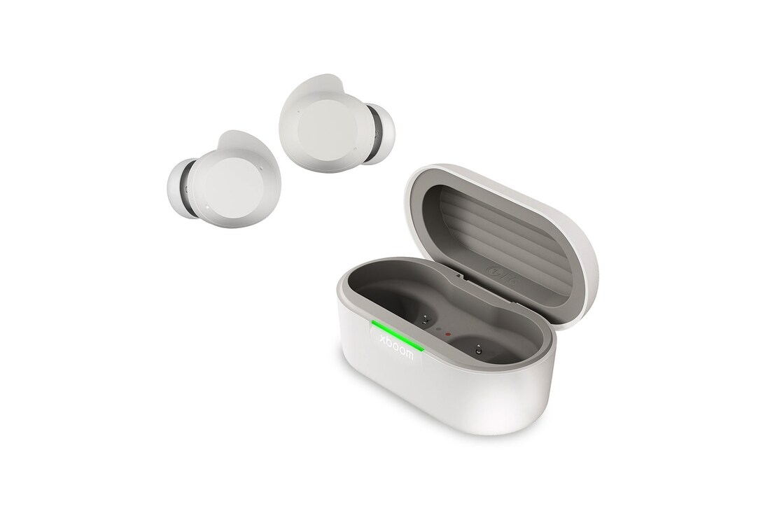 Detalle de LG xboom Buds Auriculares Bluetooth blanco