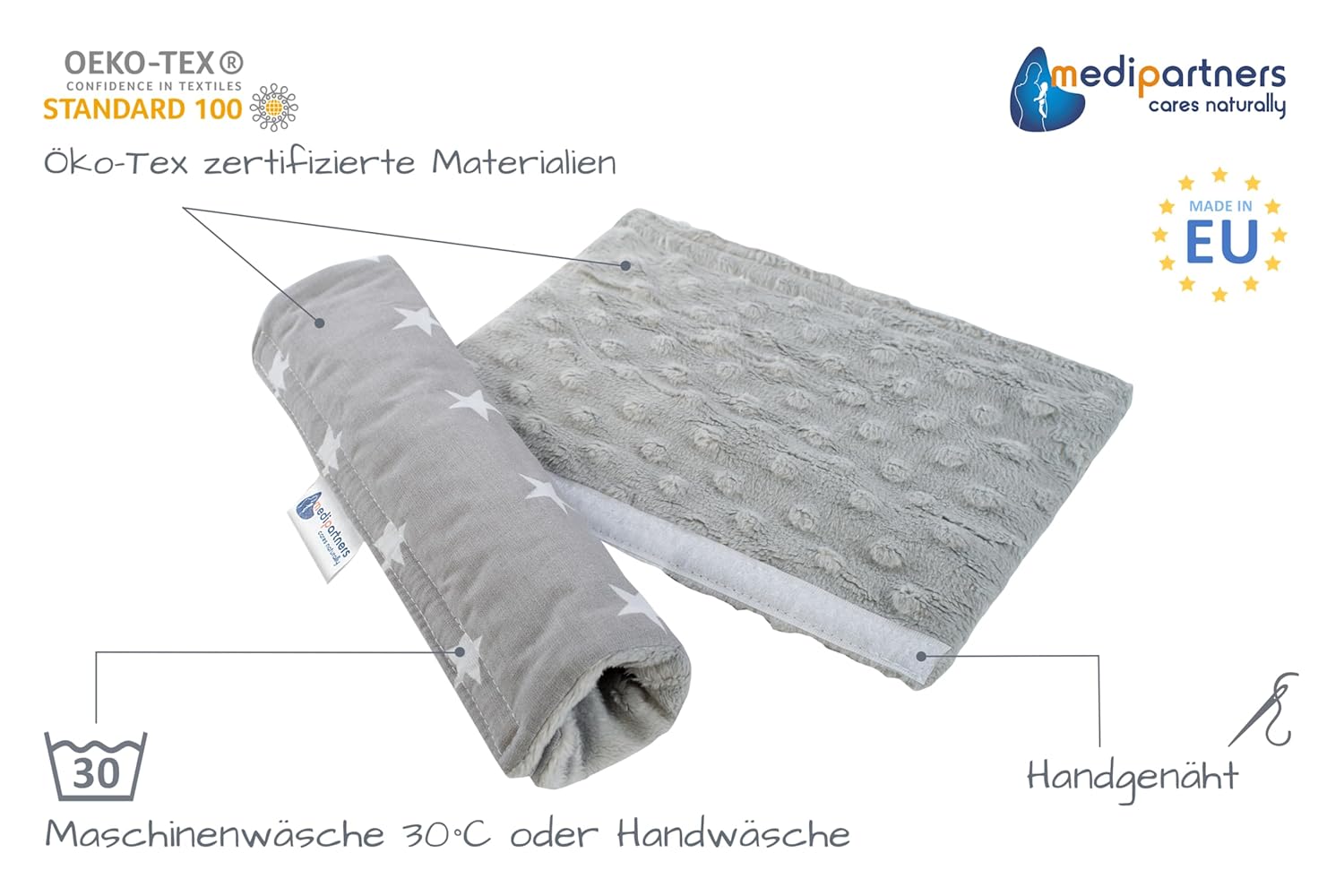 Thumbnail 1 de Medi Partners Gurtpolster Kinder 17x22cm