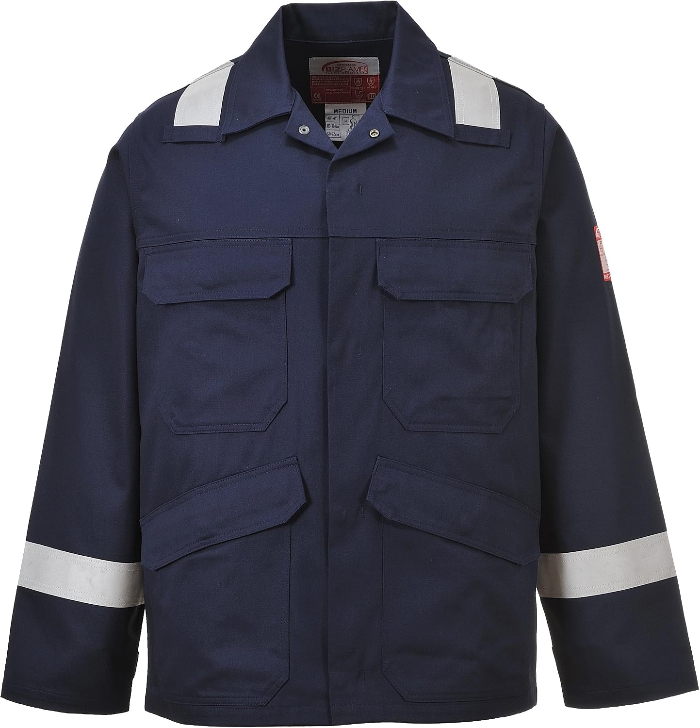Portwest Veste Bizflame Plus anti‑flamme L marine