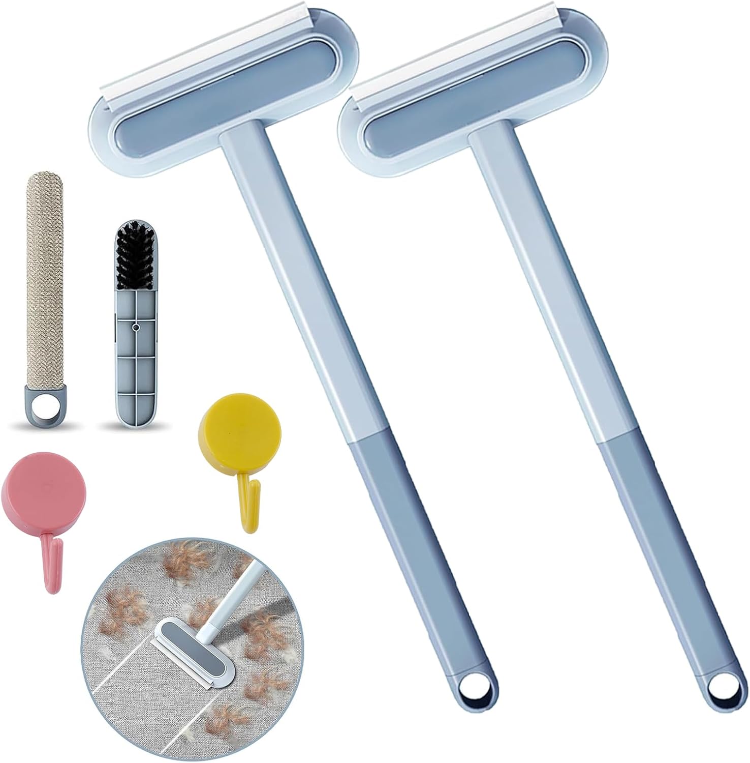 Detalle de FENGQQKJ Multifunctional Pet Hair Remover 2pcs
