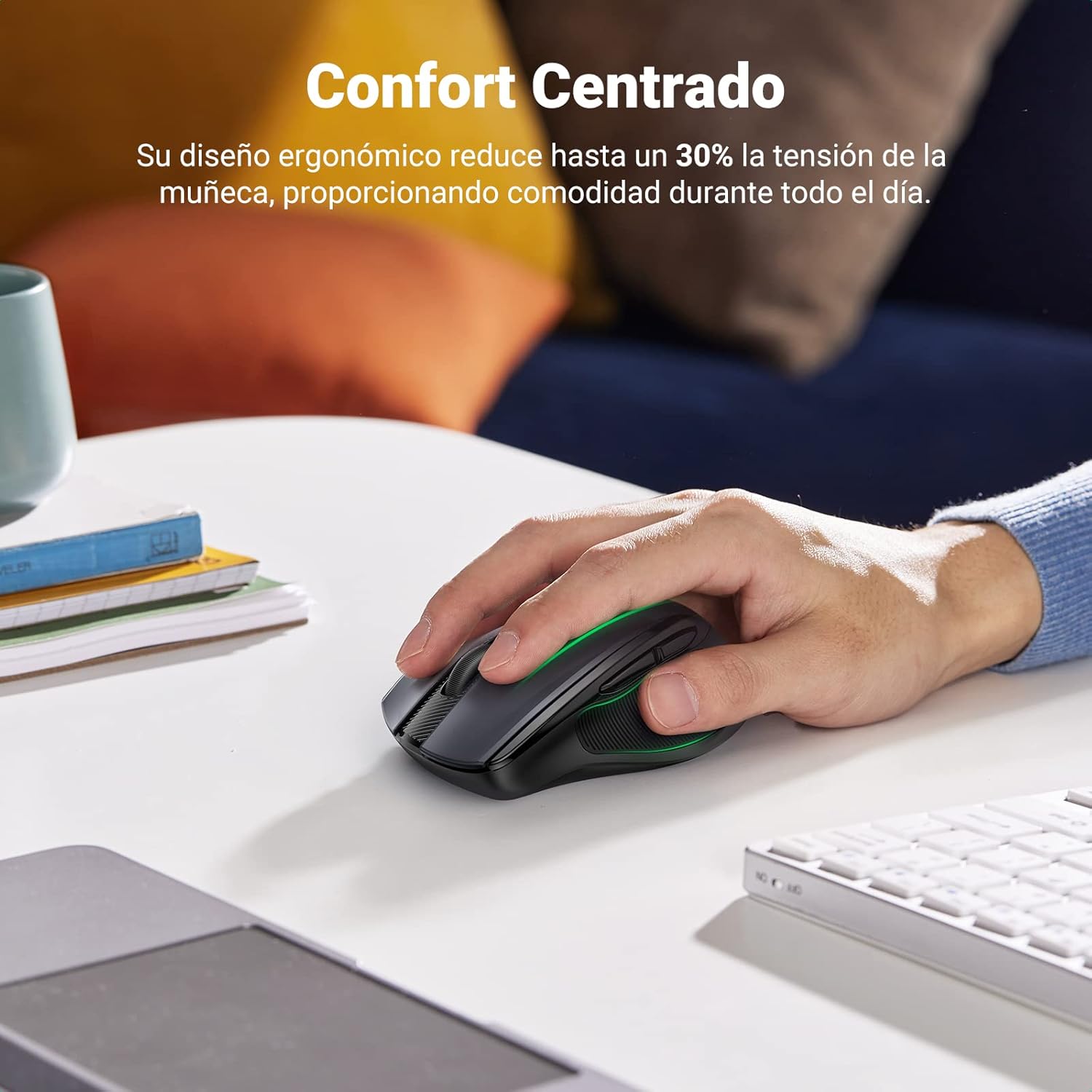 Thumbnail 1 de UGREEN Ratón Inalámbrico Ergonómico 5 Niveles 4000 dpi 🖱️