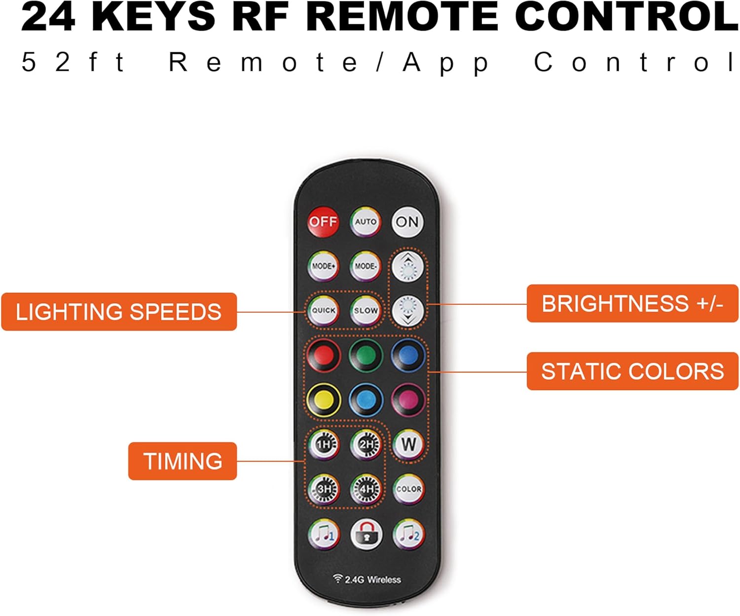 Thumbnail 2 de MESAILUP 30-Inch 3-Tier Lighted Liquor Bottle Display Shelf