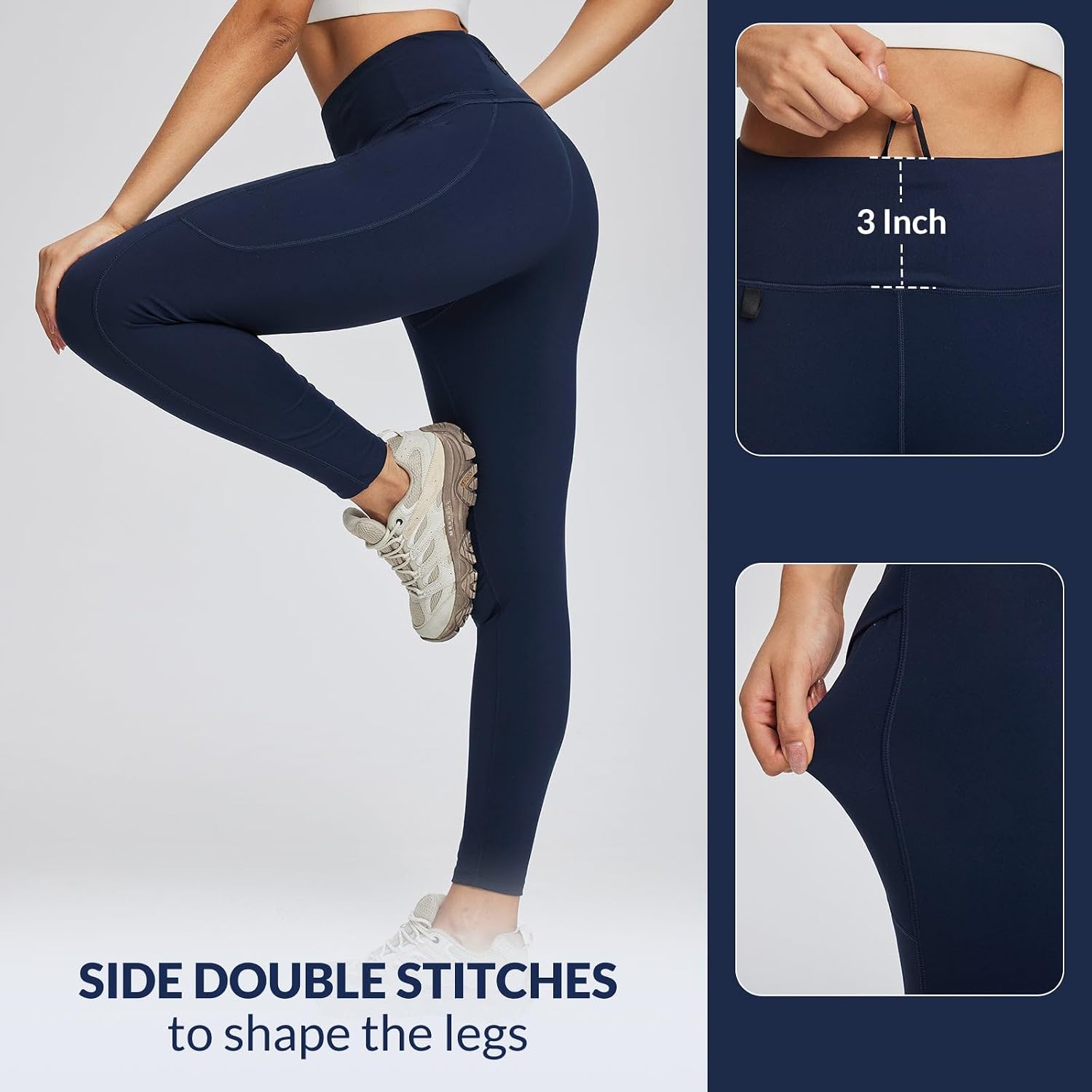 Detalle de Walking hiking leggings with 3 pockets