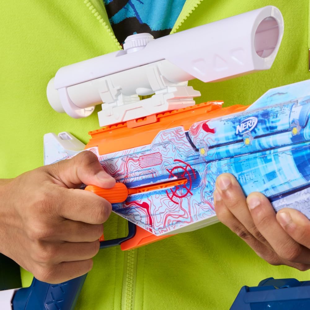 Thumbnail 5 de Nerf Loadout Arctic Zerostriker blaster pour enfants
