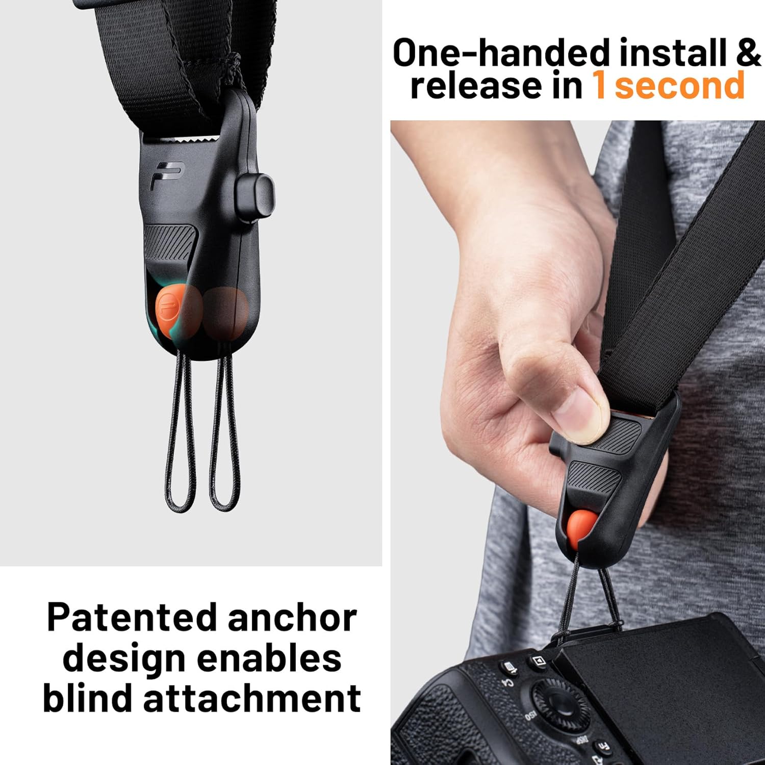 Thumbnail 6 de PGYTECH Camera Strap Master: Leather Dual Shoulder Harness for 3 Cameras
