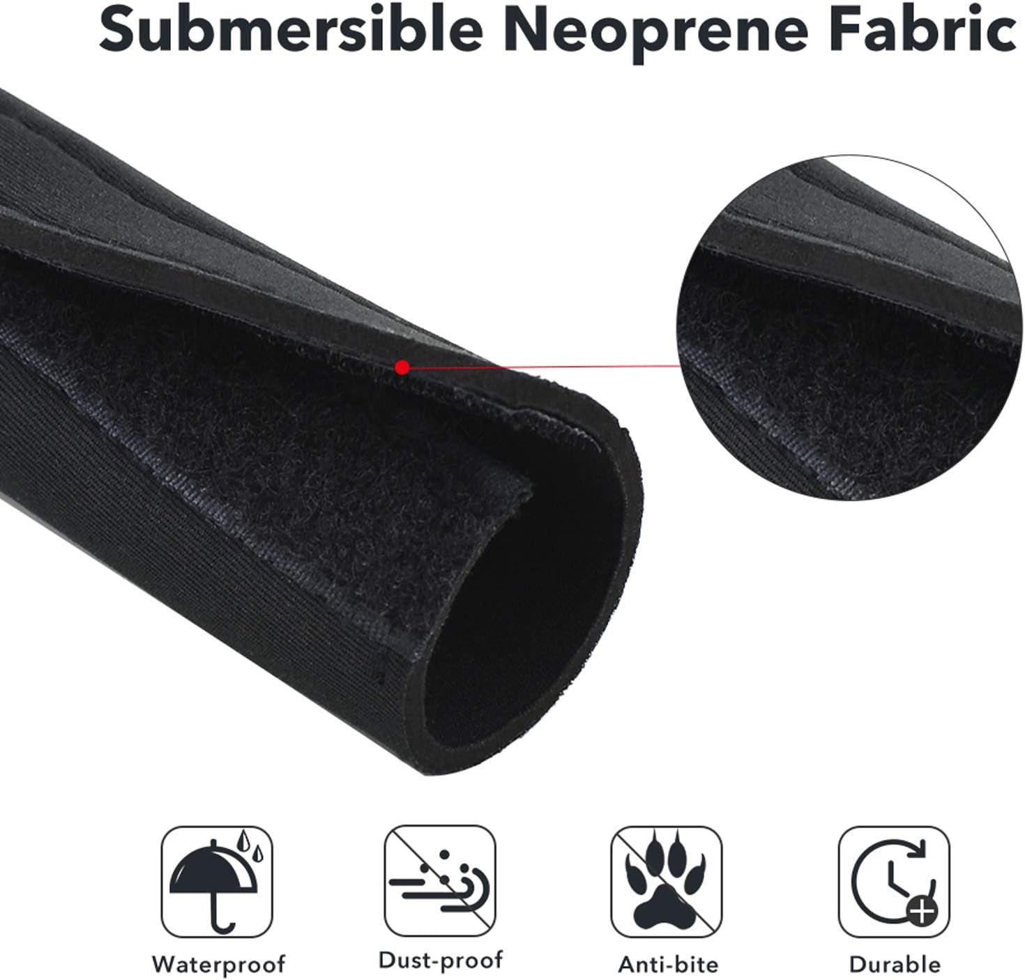 Detalle de YOSH guaina per cavi in neoprene 203 cm