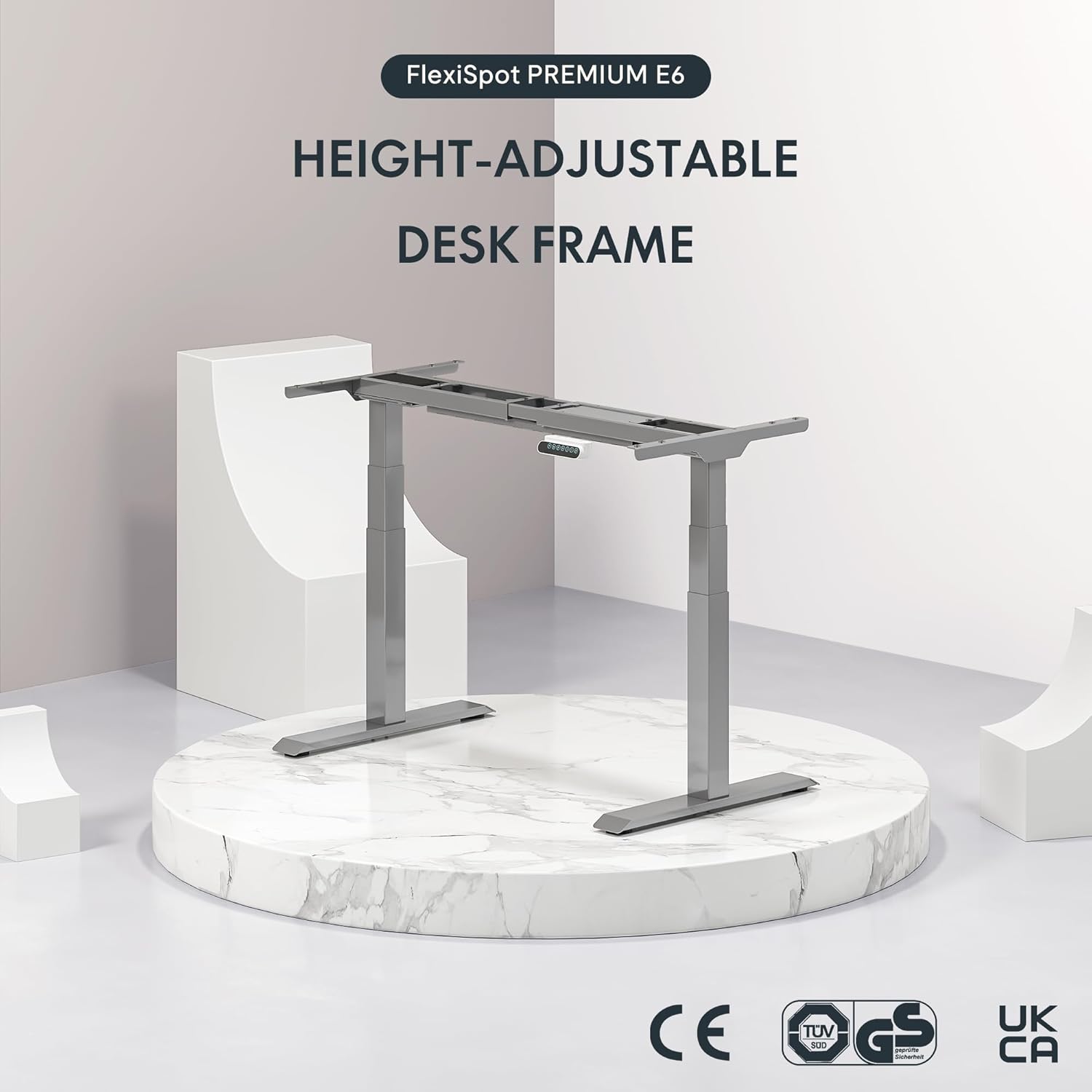 Detalle 2 de FLEXISPOT E6 Escritorio elevable eléctrico 160 kg