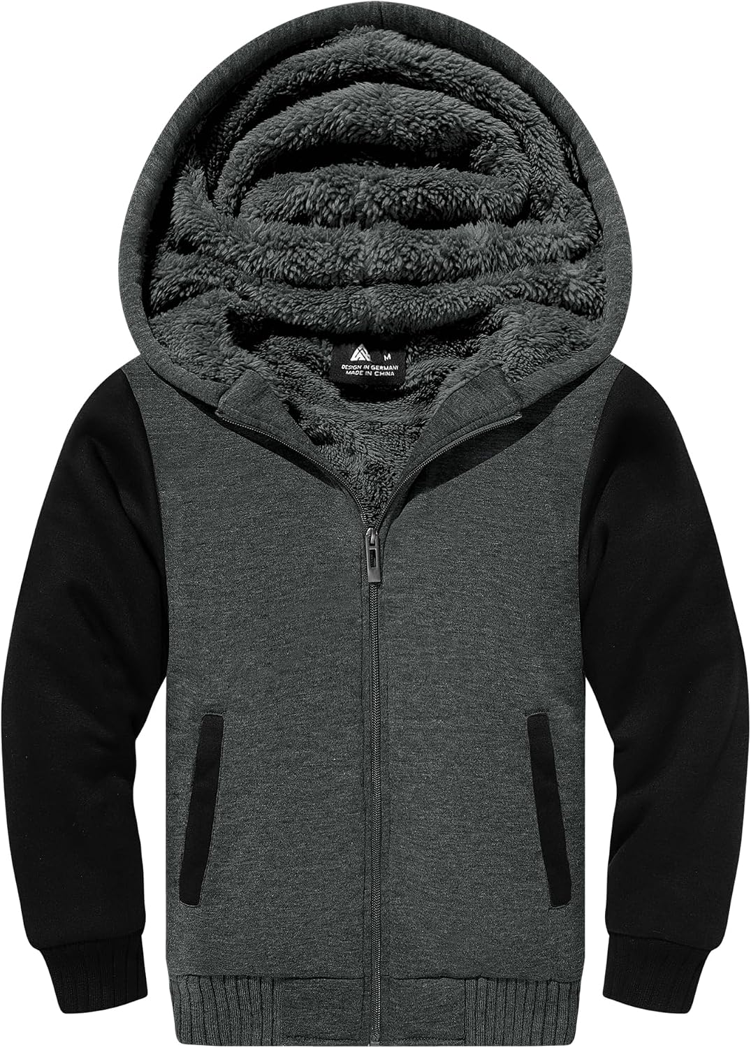 Detalle de Veste polaire à capuche enfant 6-15 ans